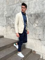 Giacca classica in cotone