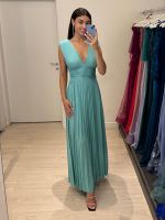 Abito lungo maglia lurex scollo v