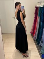 Abito lungo maglia lurex scollo v