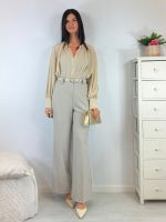 Camicia collo coreana morbida